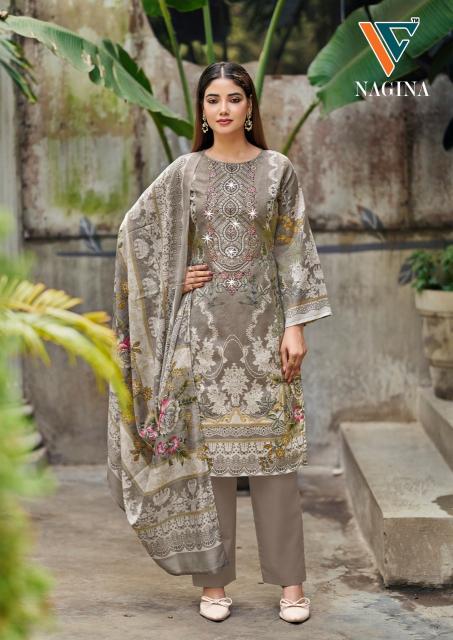 Vandana nagina vol-12 work dress material wholesale